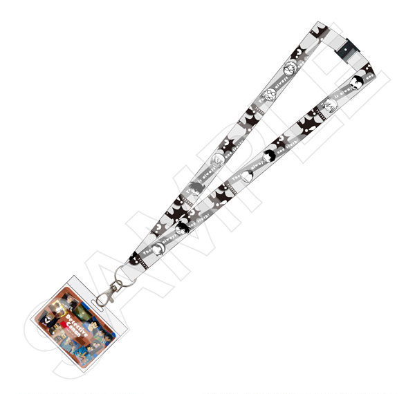 Marimo Craft Detective Conan Neck Strap w/Card Monochrome Character Moment Selection Bild 1