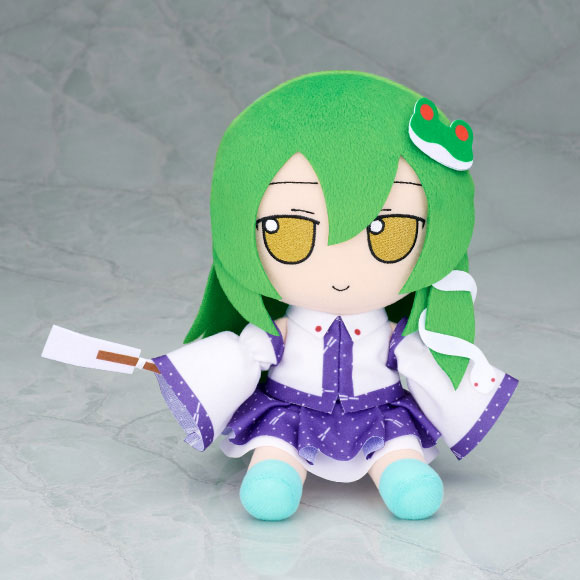Gift Touhou Plush Series Sanae Kochiya (17cm Size) FumoFumo Sanae. (Ichinana Size)