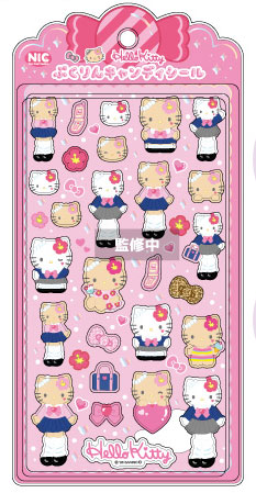 TCP My Melody / Kuromi / Hello Kitty Pukurin Candy Sticker (Hello Kitty)