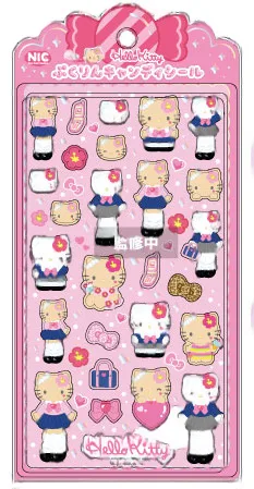 TCP My Melody / Kuromi / Hello Kitty Pukurin Candy Sticker (Hello Kitty) image 1