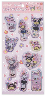 TCP My Melody / Kuromi / Hello Kitty Shakashaka Sticker (My Melody / Kuromi)