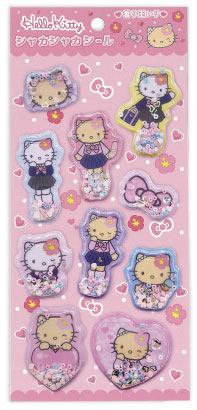 TCP My Melody / Kuromi / Hello Kitty Shakashaka Sticker (Hello Kitty)
