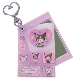 TCP My Melody / Kuromi / Hello Kitty Tile Sticker Style Mirror (Kuromi)
