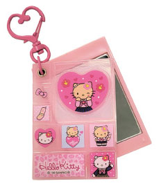 TCP My Melody / Kuromi / Hello Kitty Tile Sticker Style Mirror (Hello Kitty)
