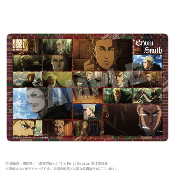 Stella Notes Attack on Titan Memories Desk Mat Erwin Smith