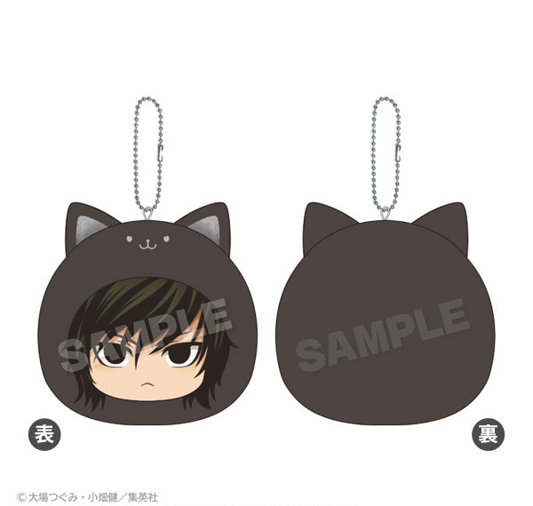 Stella Notes Death Note Marumates Cushion Keychain Teru Mikami รูปภาพ 1
