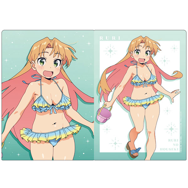 Azu Maker Ruri no Houseki Clear File Ruri Tanigawa Swimsuit ver. [New Illustration] gambar 1