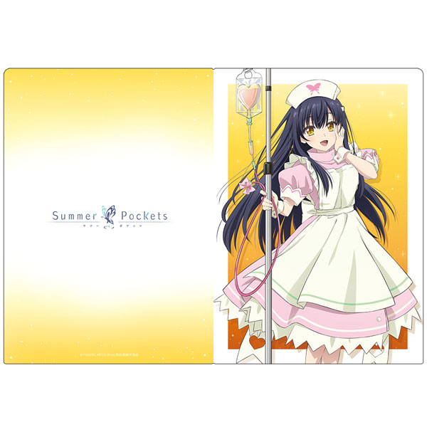 Azu Maker อนิเมะทีวี "Summer Pockets" คลียร์ไฟล์ Kamome Kushima Nurse Maid ver. [ภาพประกอบใหม่] รูปภาพ 1