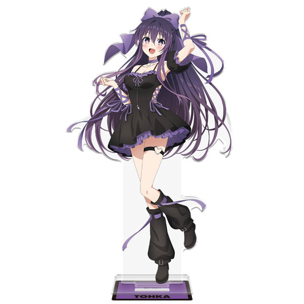Azu Maker 約會大作戰 V BIG壓克力角色立牌 夜刀神十香 哥德龐克ver. [新繪] 圖片 1