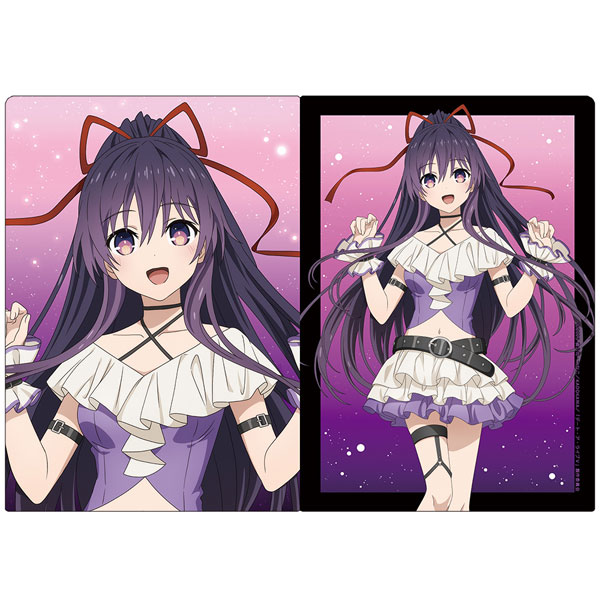 Azu Maker Date A Live V Clear File Tohka Yatogami Gothic Punk White ver. [ภาพประกอบใหม่] รูปภาพ 1
