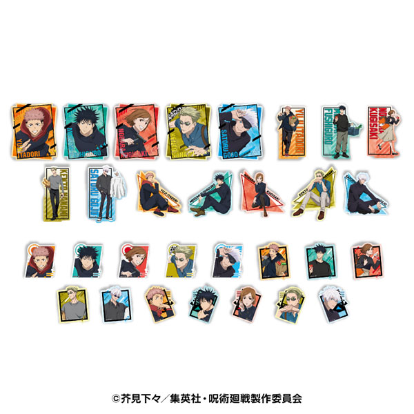 Ensky Anime "Jujutsu Kaisen" 5th Anniversary Travel Sticker Collection 15Pack BOX