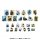 Ensky อนิเมะ "Jujutsu Kaisen" คอลเลคชั่นสติกเกอร์ท่องเที่ยวครบรอบ 5 ปี Hidden Inventory / Premature Death 13Pack BOX รูปภาพ 2