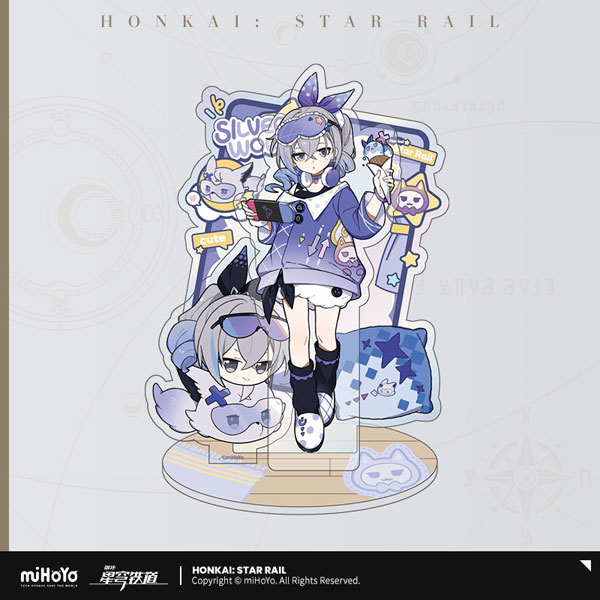 miHoYo Honkai: Star Rail Girls Dormitory Series Acrylic Stand Silver Wolf รูปภาพ 1