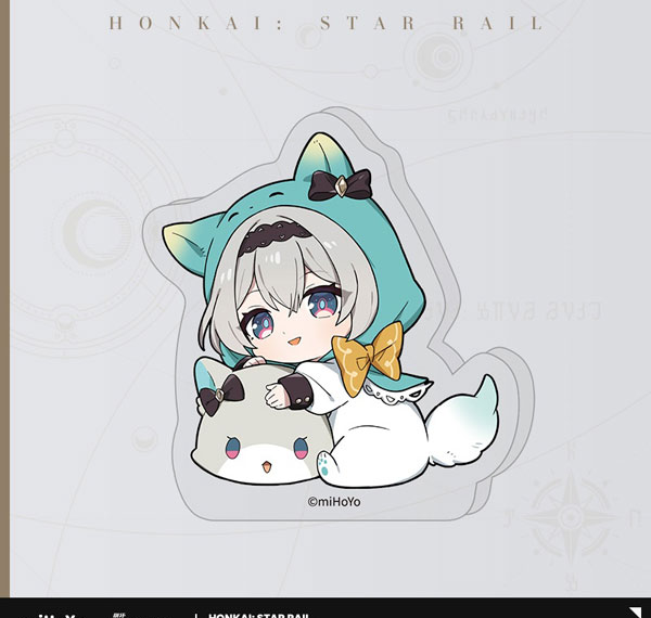 miHoYo Honkai: Star Rail Girls Dormitory Series Chibi Mini Acrylic Stand Firefly รูปภาพ 1