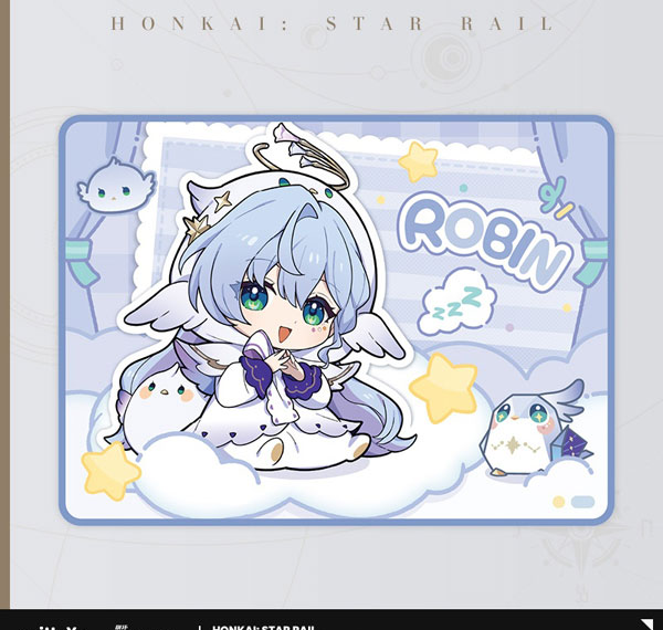 miHoYo Honkai: Star Rail Girls Dormitory Chibi Interior Series Blanket Robin