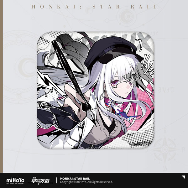 miHoYo Honkai: Star Rail Aha Universe Series Tin Badge Nihilux