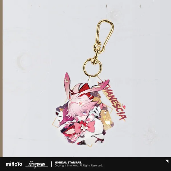 miHoYo Honkai: Star Rail Aha Universe Series Acrylic Strap Evanescia gambar 1