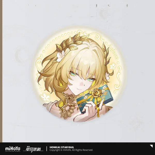 miHoYo Honkai: Star Rail Cosmic Candy House Series Tin Badge Aglaea imagen 1