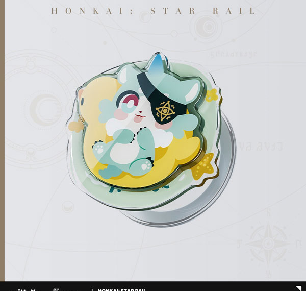miHoYo Honkai: Star Rail Awooo Series Acrylic Smartphone Stand Nanus