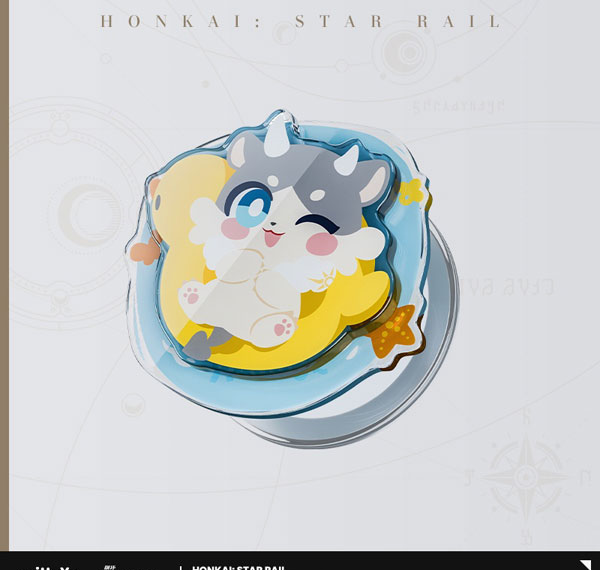 miHoYo Honkai: Star Rail Awooo Series Acrylic Smartphone Stand Vigethos gambar 1