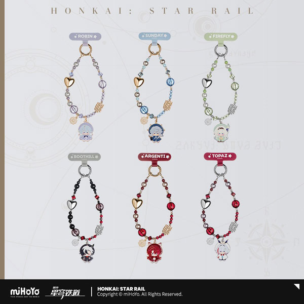 miHoYo Honkai: Star Rail Season Doll Series Smartphone Strap Blind Box Vol.1 6Pack BOX