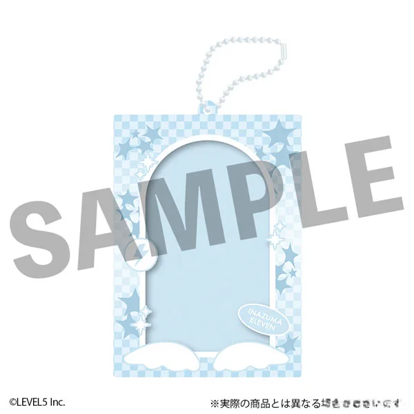 DMM.com Inazuma Eleven: Victory Road Photo Card Case Keychain Angel ver. image 1