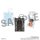 DMM.com Inazuma Eleven: Victory Road Photo Card Case Keychain Angel ver. image 2