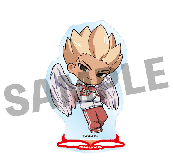 DMM.com Inazuma Eleven: Victory Road Mini Chara Acrylic Stand Shuuya Gouenji Angel ver. Bild 1