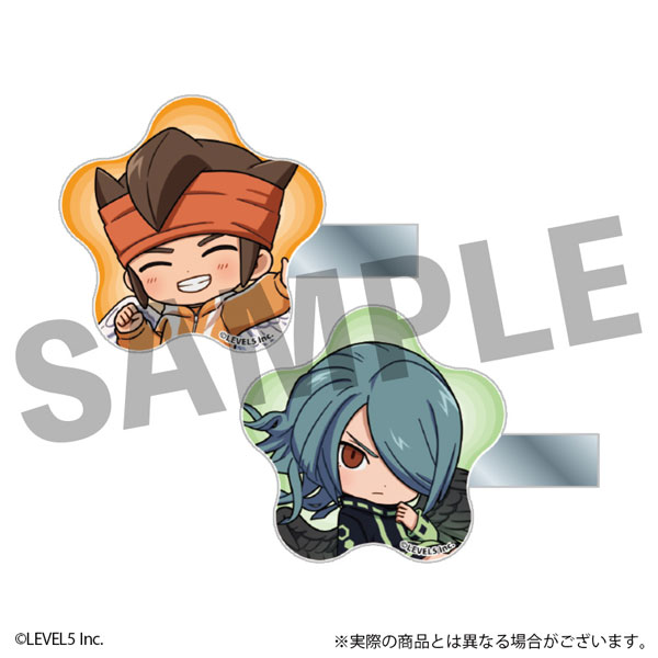 DMM.com Inazuma Eleven: Victory Road Acrylic Hair Clip Mamoru Endou Angel ver. & Ichirouta Kazemaru Devil ver. Bild 1