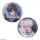 ATFES Anime "Link Click" Aurora Tin Badge 2pcs. Set Toki & Hikaru Teaser Visual Bild 2