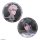 ATFES Anime "Link Click" Aurora Tin Badge 2pcs. Set Toki & Hikaru Main Visual รูปภาพ 2