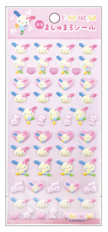 TCP Usahana Puchi Marshmallow Sticker Pink