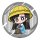 Midobiyo Girls und Panzer Motto Love Love Sakusen desu! MD Trading Chapa de Lata 15Pack BOX imagen 13