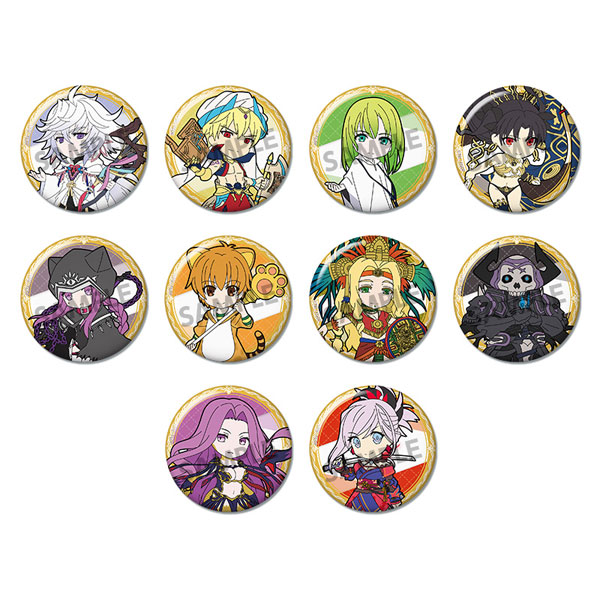 Hobby Stock Pic-Lil! Fate/Grand Order Trading Tin Badge vol.5 10Pack BOX image 1