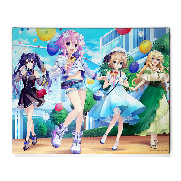 COSPA Hyperdimension Neptunia New Illustration F6 Canvas Art Sweets Time Ver.