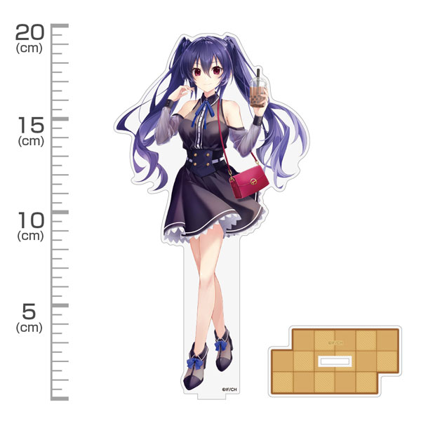 COSPA Hyperdimension Neptunia New Illustration Noire Acrylic Stand (Big) Sweets Time Ver.