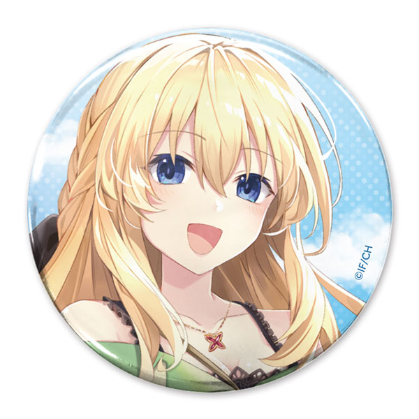 COSPA Hyperdimension Neptunia New Illustration Vert 65mm Tin Badge Sweets Time Ver.