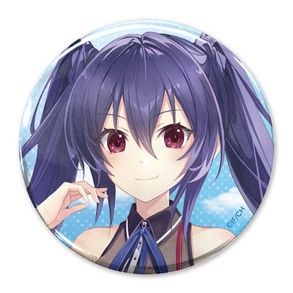 COSPA Hyperdimension Neptunia New Illustration Noire 65mm Tin Badge Sweets Time Ver.