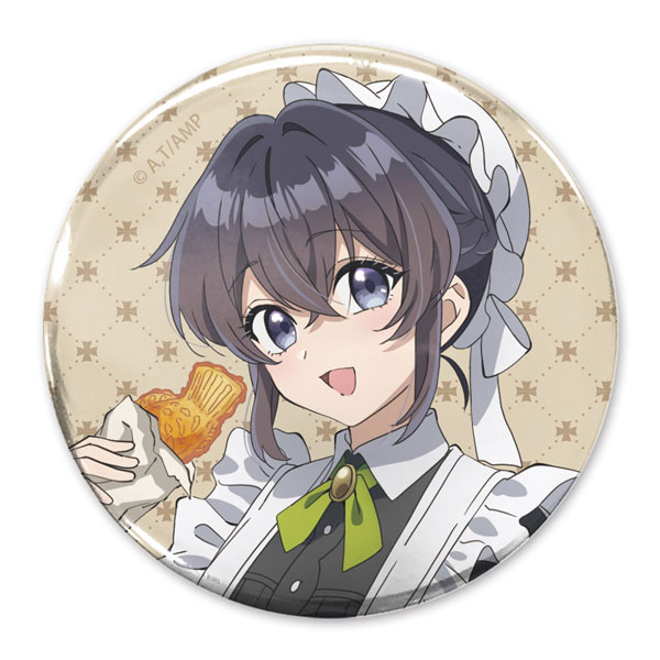 COSPA Heroine? Saint? No, I'm an All-Works Maid (and Proud of It)! New Illustration Melody Wave 65mm Tin Badge