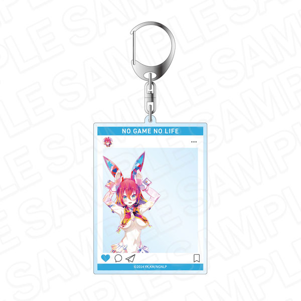 Contents Seed No Game No Life SNS Style Acrylic Keychain PALE TONE series Stephanie Dola Cyber Bunny ver.