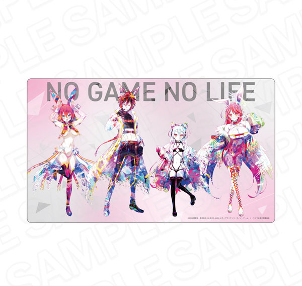 Contents Seed No Game No Life Rubber Desk Mat PALE TONE series Cyber Bunny ver. รูปภาพ 1
