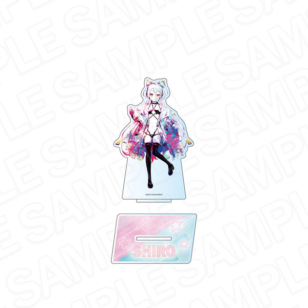 Contents Seed No Game No Life Deka Acryl-Ständer PALE TONE series Shiro Cyber Bunny ver. Bild 1