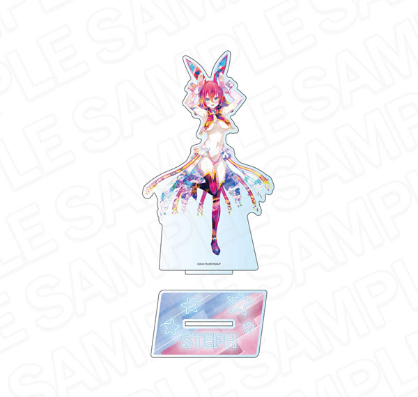 Contents Seed No Game No Life Deka Acryl-Ständer PALE TONE series Stephanie Dola Cyber Bunny ver. Bild 1