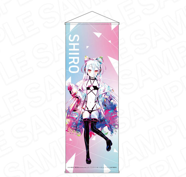Contents Seed No Game No Life แขวนผนังจัมโบ้ PALE TONE series Shiro Cyber Bunny ver. รูปภาพ 1
