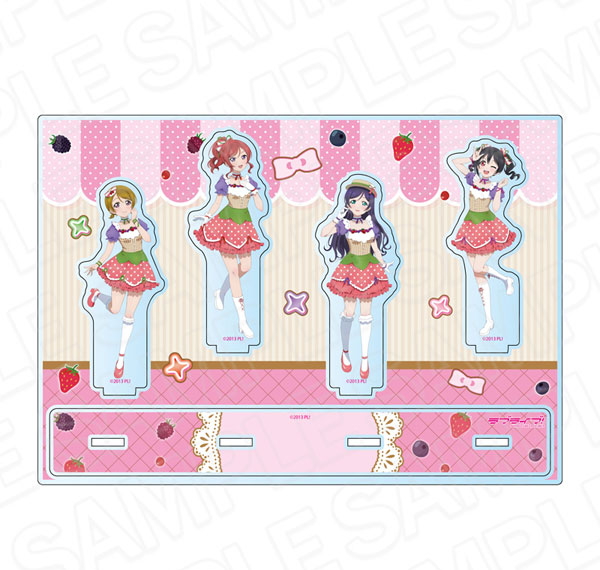 Contents Seed Love Live! Hologramm Acryl Diorama B Cafe Party Ver. Bild 1