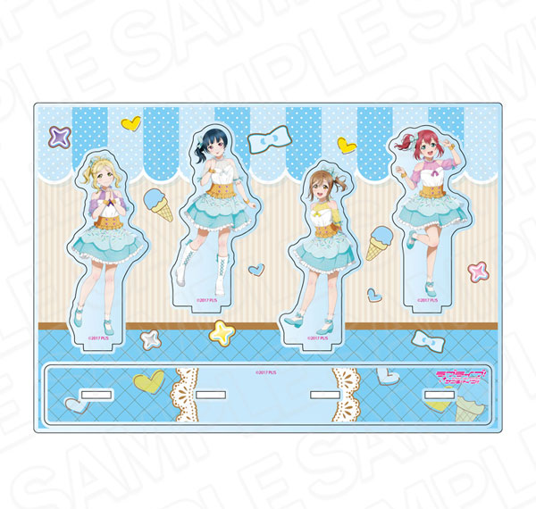 Contents Seed Love Live! Sunshine!! ไดโอราม่าอะคริลิกโฮโลแกรม B Cafe party ver. รูปภาพ 1
