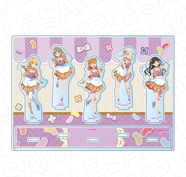 Contents Seed Love Live! Super Star!! ไดโอราม่าอะคริลิคโฮโลแกรม A Cafe party ver. รูปภาพ 1