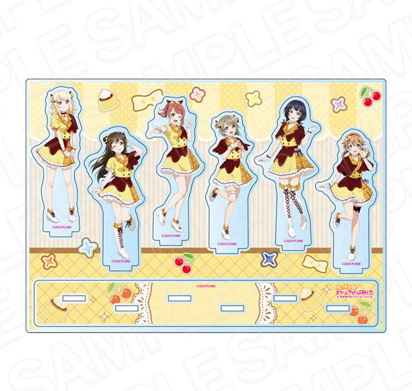Contents Seed Love Live! Nijigasaki High School Idol Club ไดโอราม่าอะคริลิคโฮโลแกรม A Cafe party ver. รูปภาพ 1