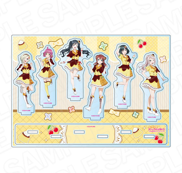 Contents Seed Love Live! Nijigasaki High School Idol Club ไดโอราม่าอะคริลิคโฮโลแกรม B Cafe party ver. รูปภาพ 1
