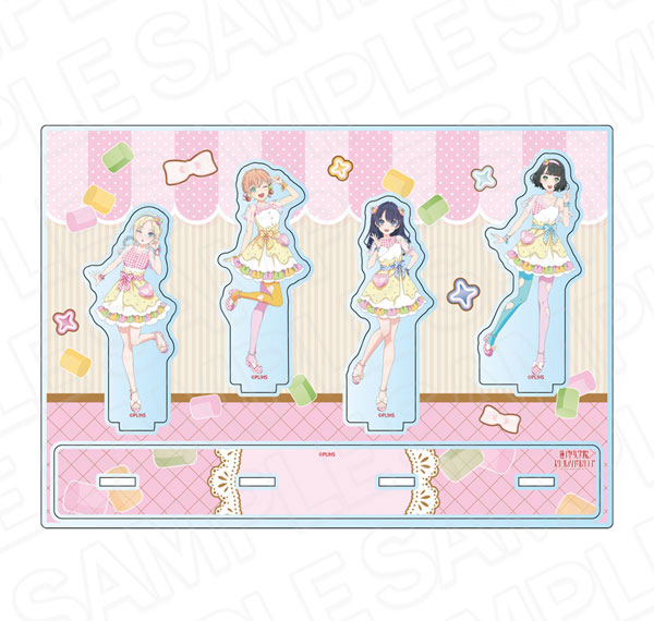 Contents Seed Love Live! Hasunosora Girls' High School Idol Club ไดโอราม่าอะคริลิคโฮโลแกรม A Cafe party ver. รูปภาพ 1
